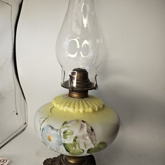 Antique Gone With‎ The Wind Lamp - Picture 5 of 6